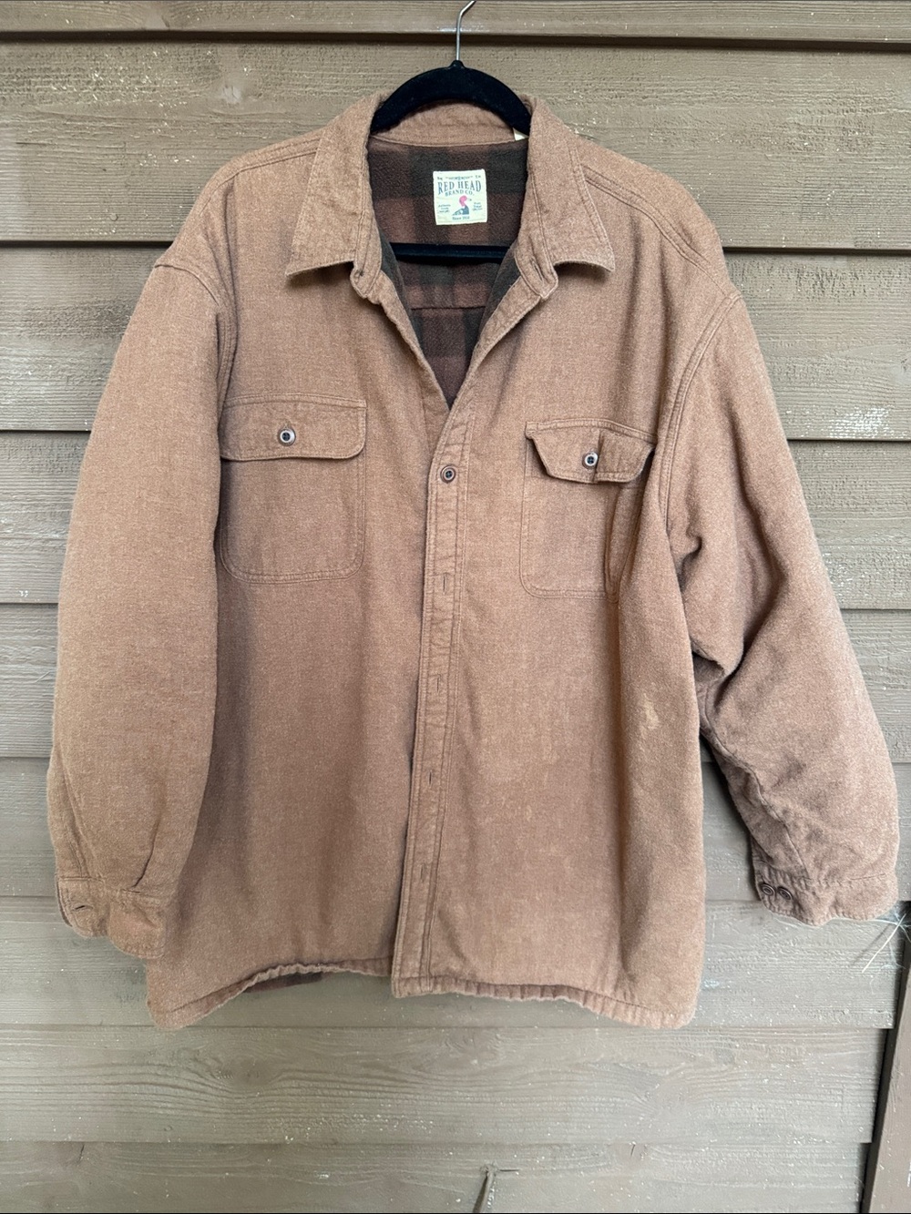 RedHead Brown Men's Brown Work Jacket size 2XL